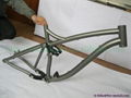 XACD made titanium full suspension bike frame customized made in china 1