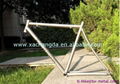 Customized titanium touring bike frame ti road bicycle frame made in china 1