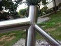 China made titanium mtb bicycle frame with 44mm bigger headtube cheap  2