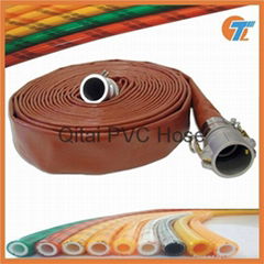 agricultural plastic lay flat irrigation hose pipe