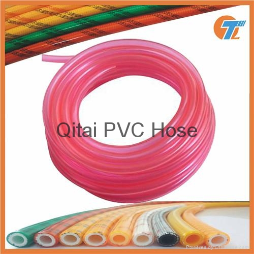 Factory high pressure clear pvc transparent hose Qitai (China