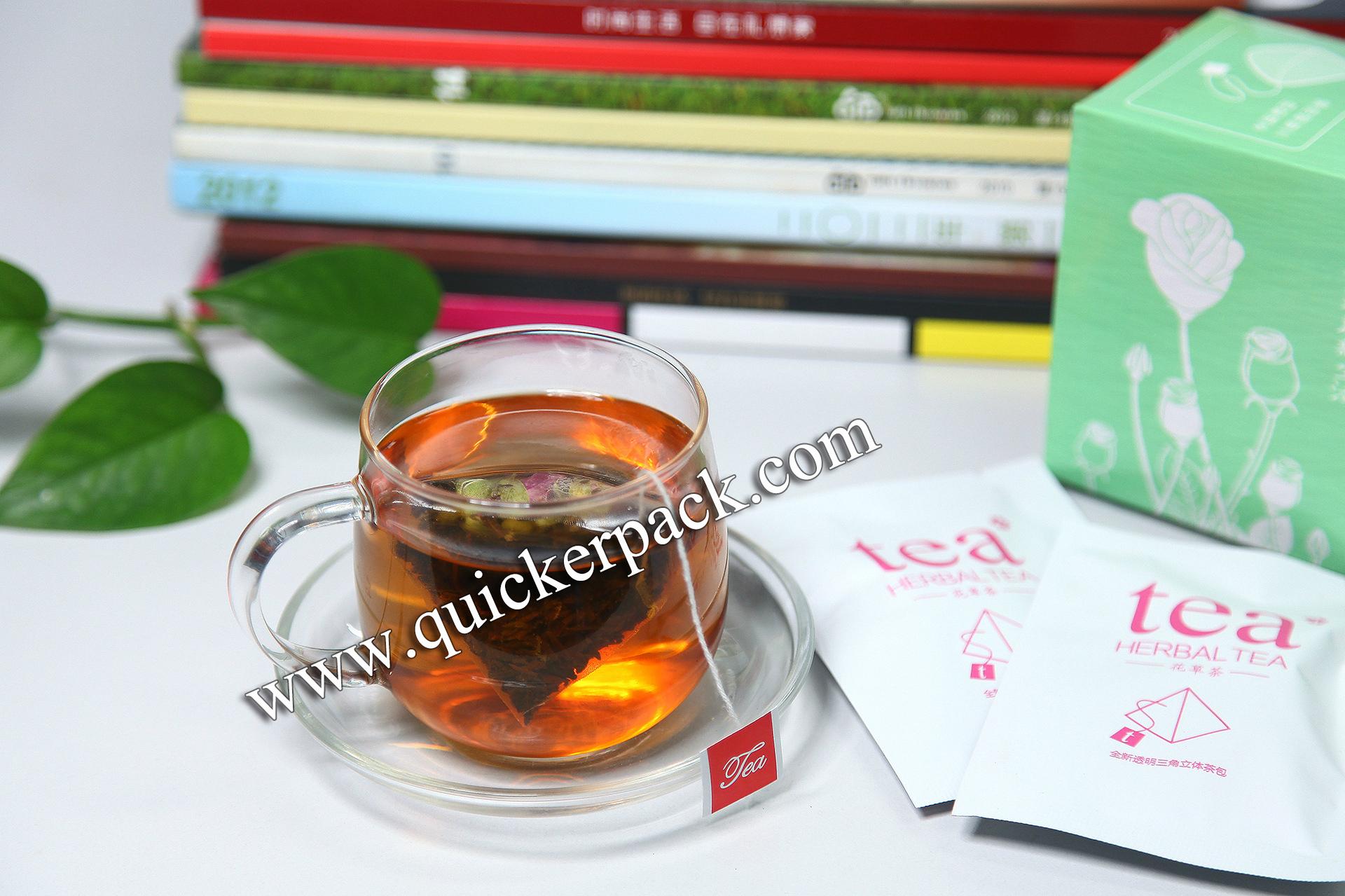 Pyramid Indonesia Java Tea Bag Packing Machine with Outer Envelope C21DXG Senong (China