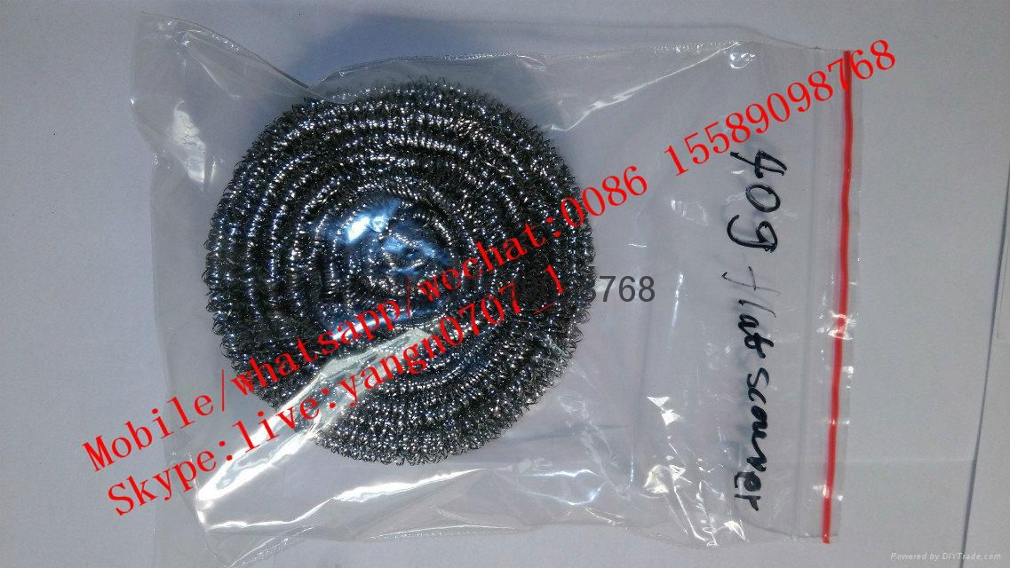 stainless steel 410 scourers/kitchen cleaning ball 2