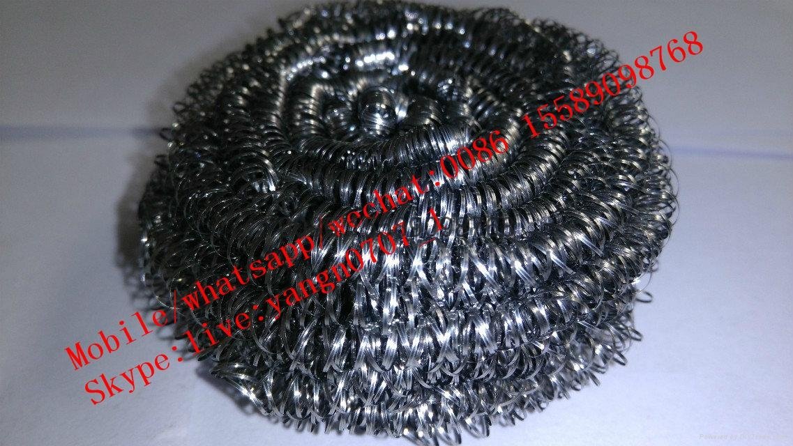 stainless steel 410 scourers/kitchen cleaning ball 4