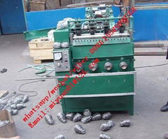 8 wires 4 balls scourer making machine