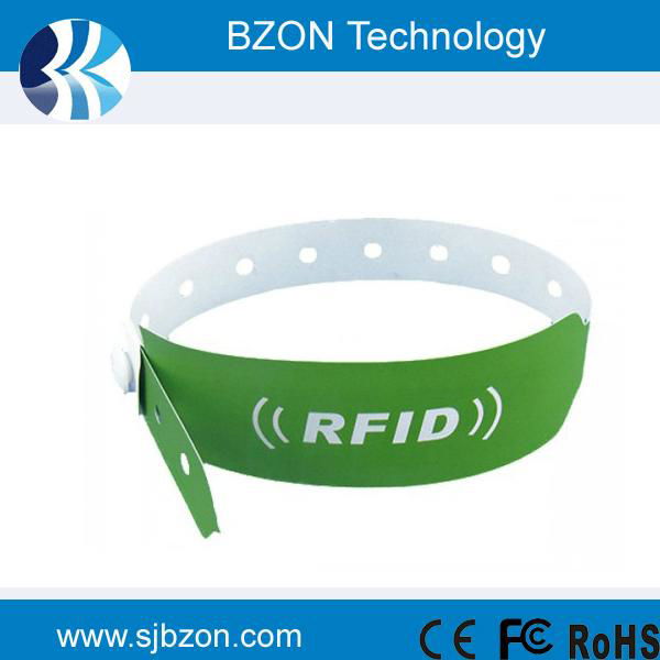 125khz 13.56MHz and UHF Rfid Silicone Wristband Tags 3