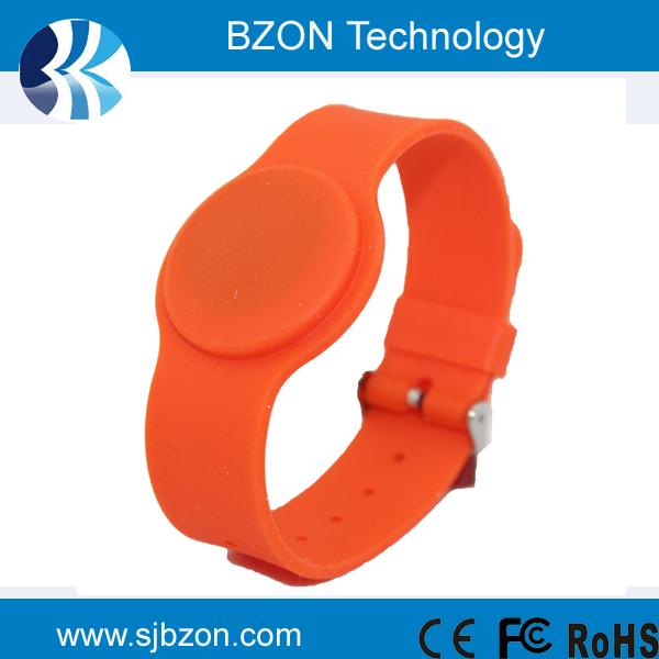 125khz 13.56MHz and UHF Rfid Silicone Wristband Tags 2