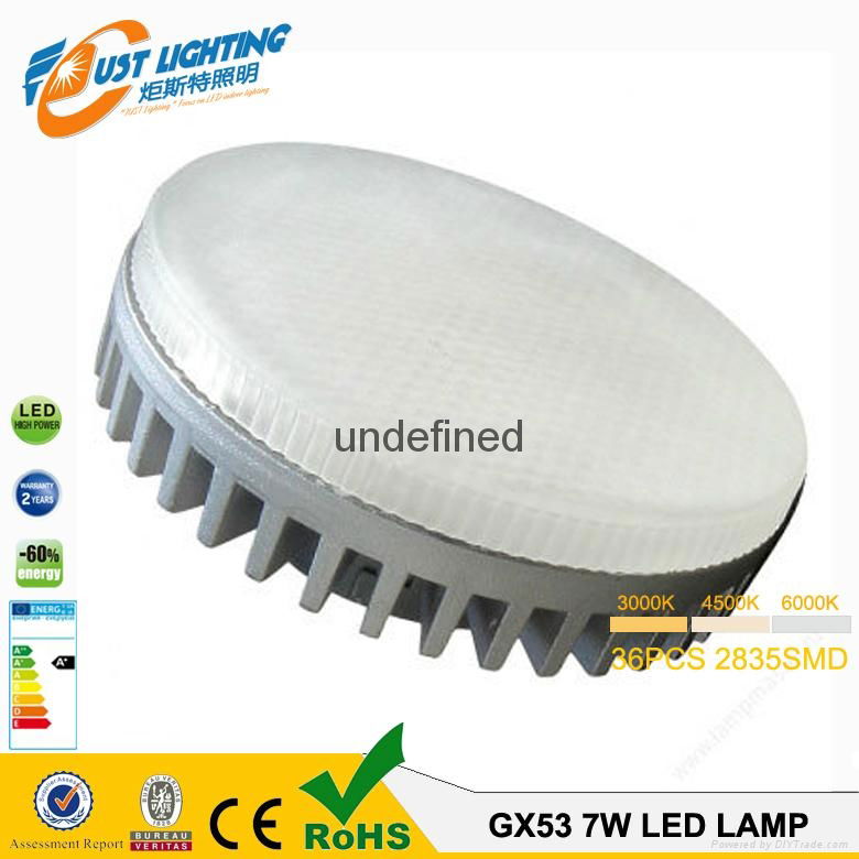 Under Cabinet Lights 7W8W9W Dimmable LED GX53 Epistar GX53 Birne Echtglasfront 3 3