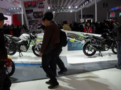 重庆摩托车展展台设计及搭建