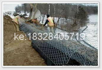 Galvanized gabion boxes,galfan gabion baskets,PVC coated gabion cage!!! Real fac 4