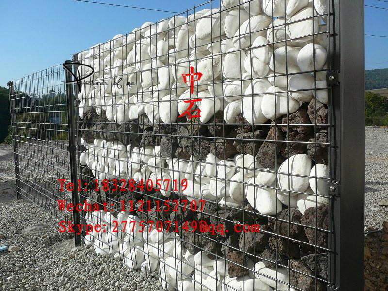 2016 Manufacturers selling stock firm steel mesh gabions wire mats cage 5
