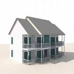 light steel villa prefab house container