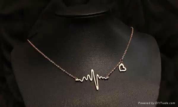 Han edition ecg necklace fashion jewelry