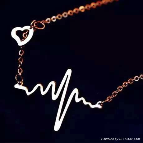 Han edition ecg necklace fashion jewelry 2