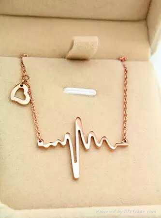 Han edition ecg necklace fashion jewelry 3