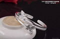  S999 fine silver sterling silver bracelet openings 3