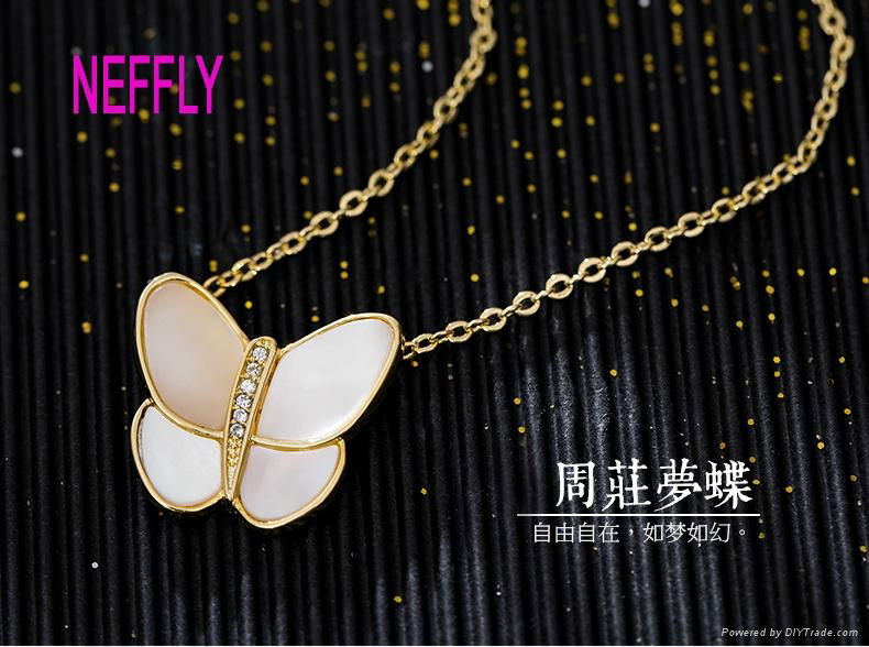 S925 silver necklace 2