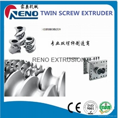 china dog food machine twin screw