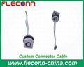 Custom Circular PBT POM Plastic Connector Cable Assembly Manufacturer 1