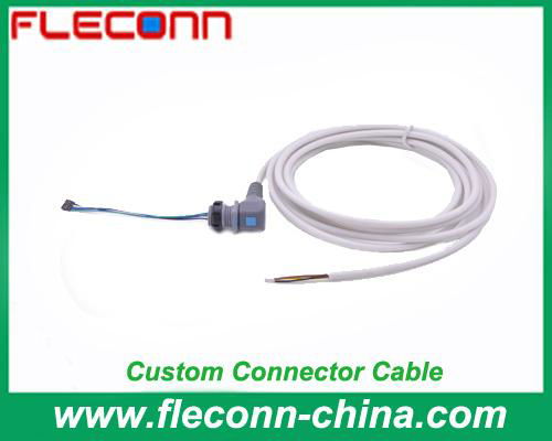 Custom Circular PBT POM Plastic Connector Cable Assembly Manufacturer 3