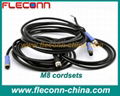 M8 Sensor Cable and Cordset with 3 Pin 4