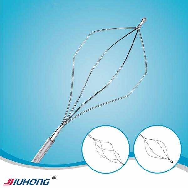 Single Use Stone Extraction Basket for ERCP 4