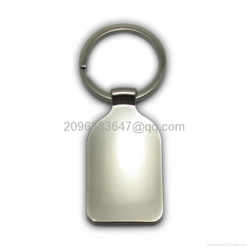 blank zinc alloy keychain 3