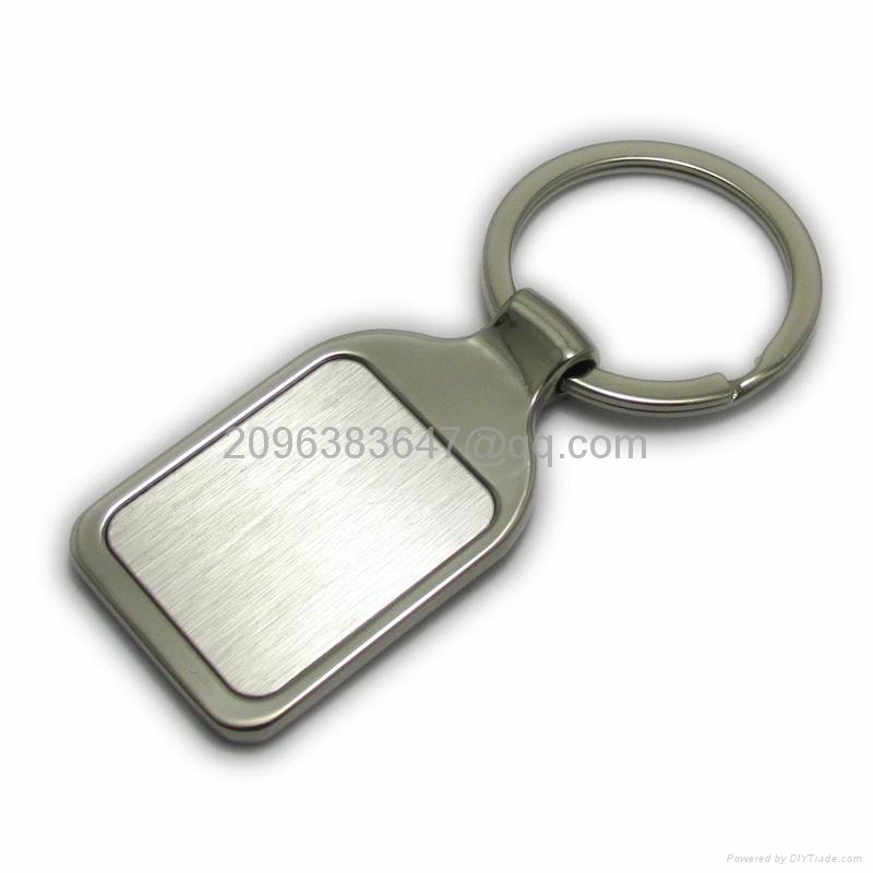 blank zinc alloy keychain 4