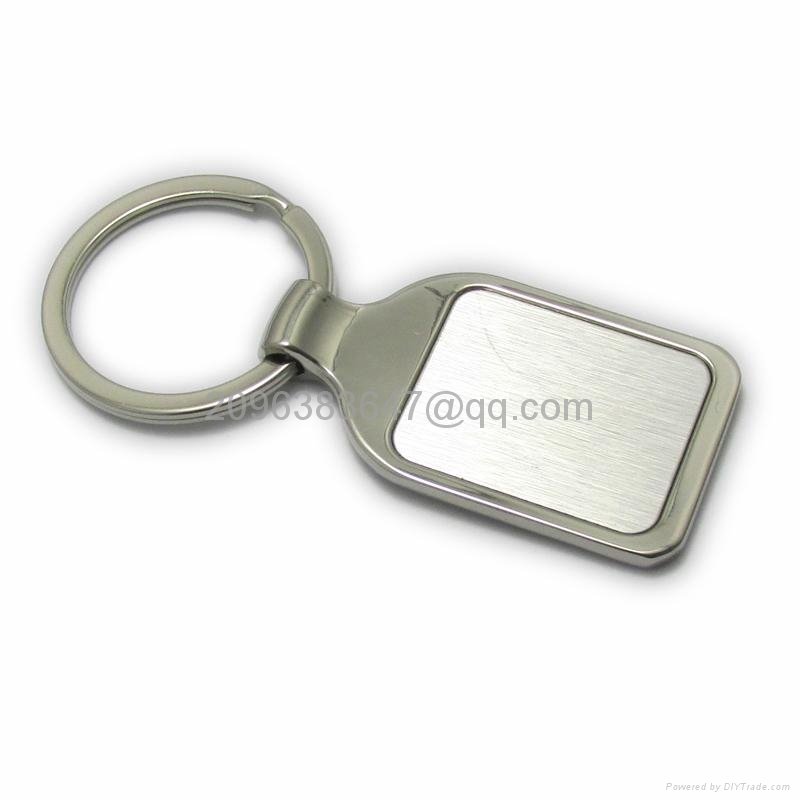 blank zinc alloy keychain 5