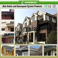 Kingbeck rain gutter and downspout system 1