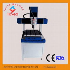 Mini cnc wood cutting machine 300 x 300mm table  TYE-3030