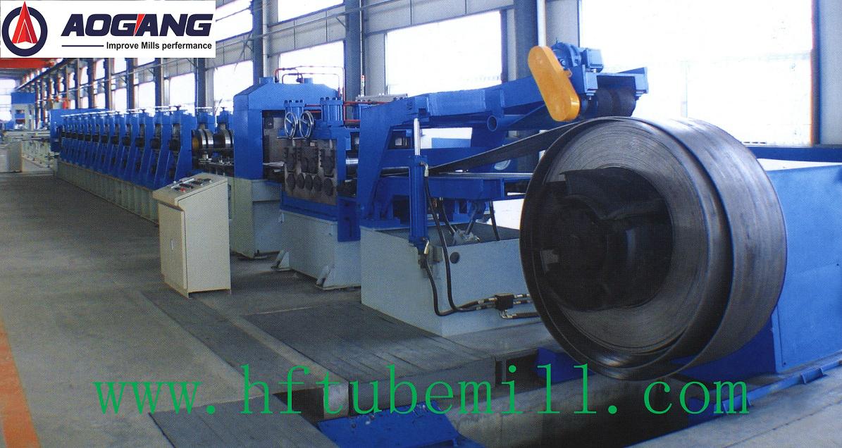 HG76 High Frequency Steel Pipe Induction Welding Mill 5