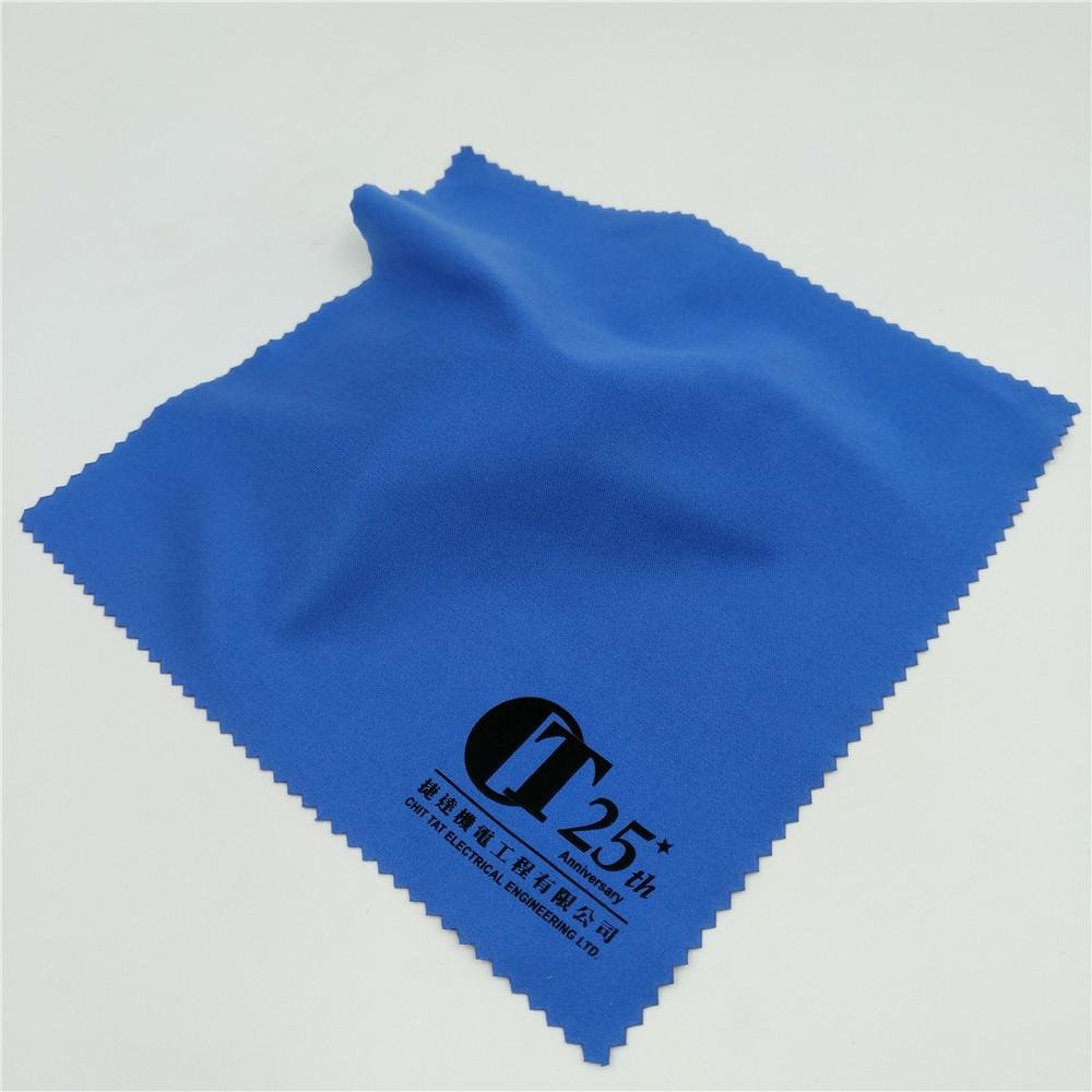 High Quality Blue Microfiber Cleaning Cloths For Eyeglasses