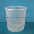 Plastic and steel pail liners