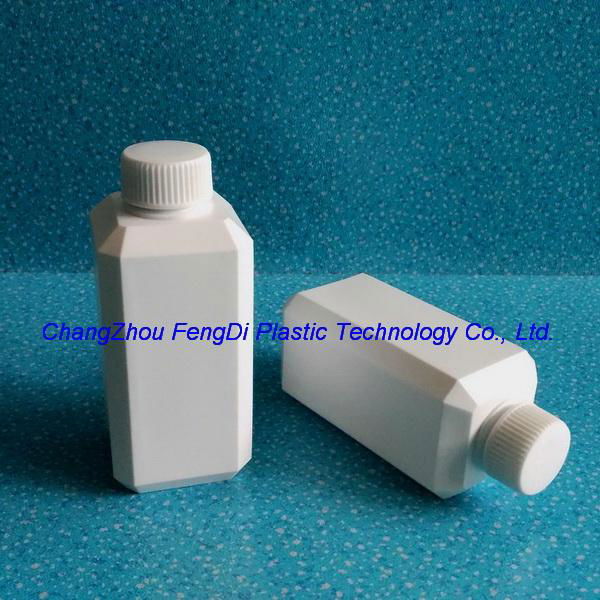 laboratory bottle,250ml,square bottom,white color