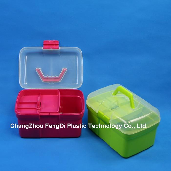 PP Plastic Rectangle Shaped Household Storage Box 1