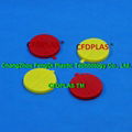 drum cap seal, 2 inch, yellow color,mauser type