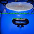 Blue and black Cover for CHNTAINER® 50L Plastic Drum