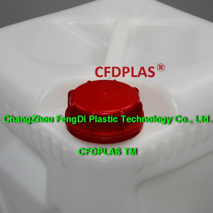 Tamper Evident Cap DIN61mm red color