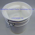 Steel Pail Trays & Pail Cradles for 5 Gallon epoxy resin packaging