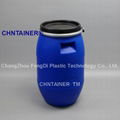 Open-head Plastic Drums with metal clamp locking ring 30L