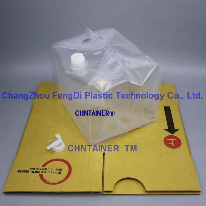 Chntainer bag-in-box for Liquid fertilizers Packaging