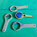 Drum wrench spanner for DIN61mm screw cap