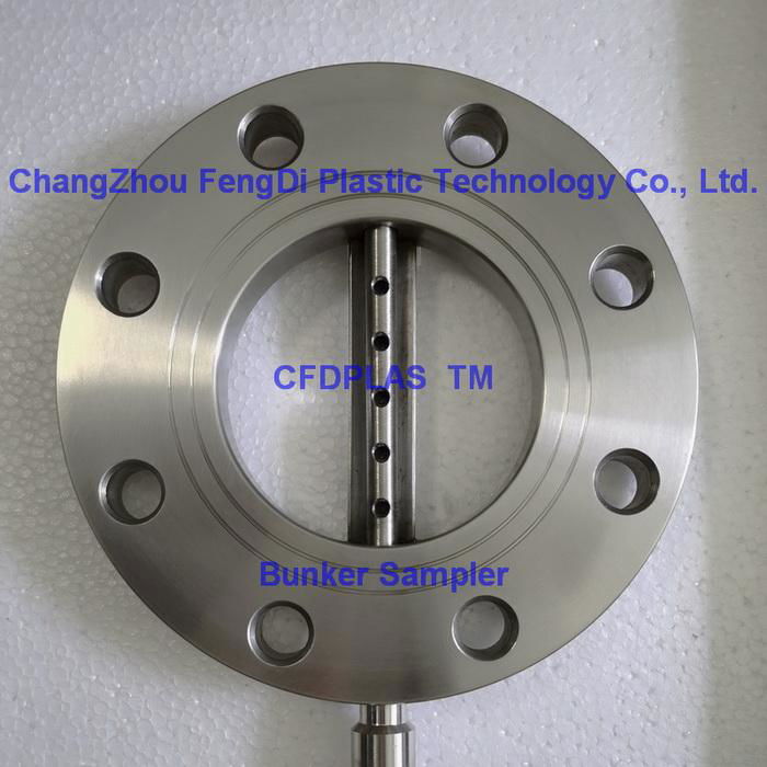 bunker sampler flange