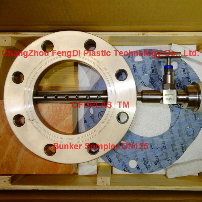 ANSI PN10 Grade 5 inch DN125 flange type of Fuel Drip Samplers 2