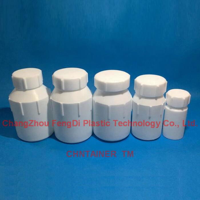 PTFE Bottles with screw caps