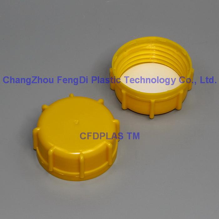 Yellow Color Screw Caps for Plastic Jerry Cans