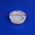 DIN81mm plastic Screw Caps With molded Tamper Evident Strip