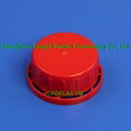 40mm long skirt tamper evident cap with wadded seal for reagent bottles