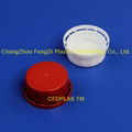 40mm long skirt tamper evident cap with wadded seal for reagent bottles 3